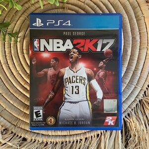 PLAYSTATION PS4 NBA 2K17 Paul George Basketball Video Game E For Everyone